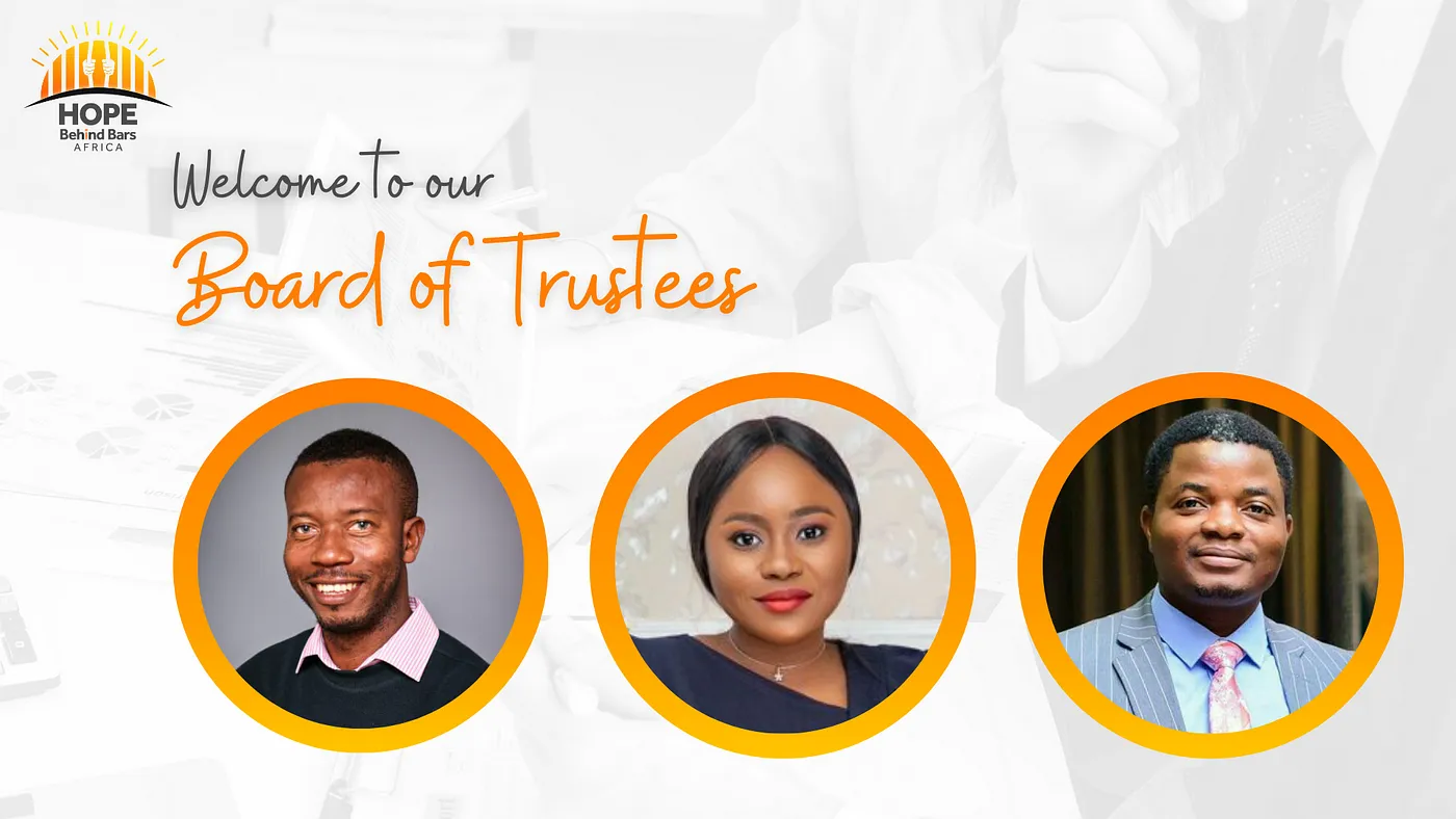 Hope Behind Bars Africa Appoints Additional Board Members to Improve Efficiency