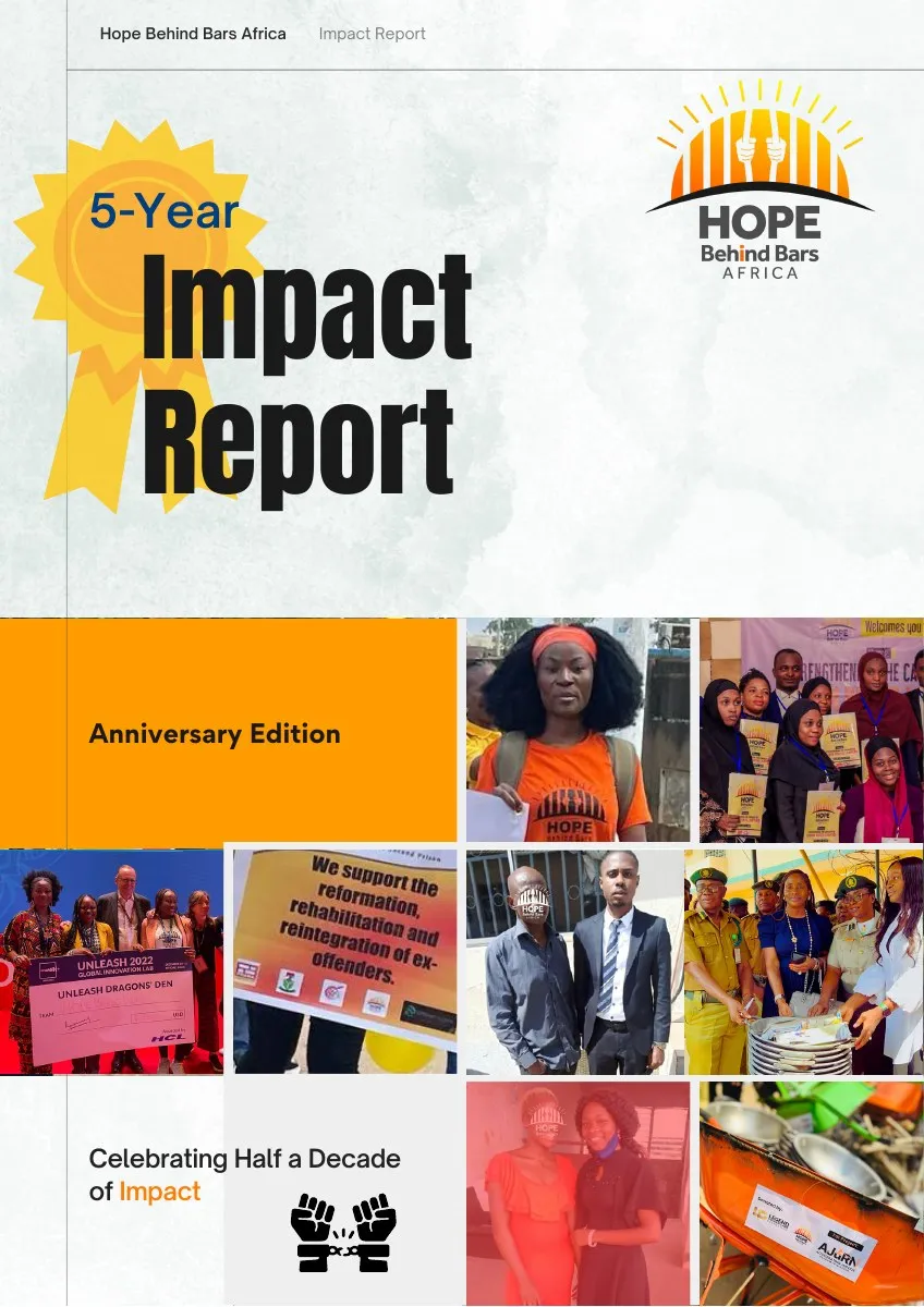 Cover of 5-Year Impact Report