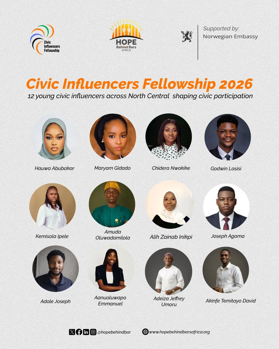 12 Young Influencers Daring to Reshape Nigeria’s Civic Future